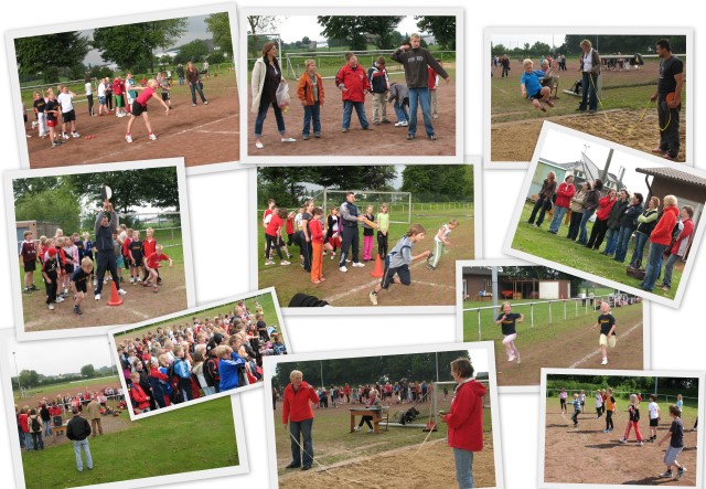 Bundesjugendspiele 2009 – Wettergott spielt mit…