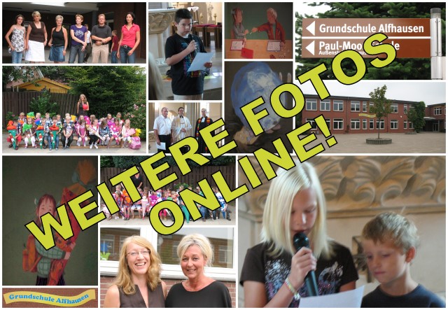 Einschulung an der Grundschule Alfhausen 2009