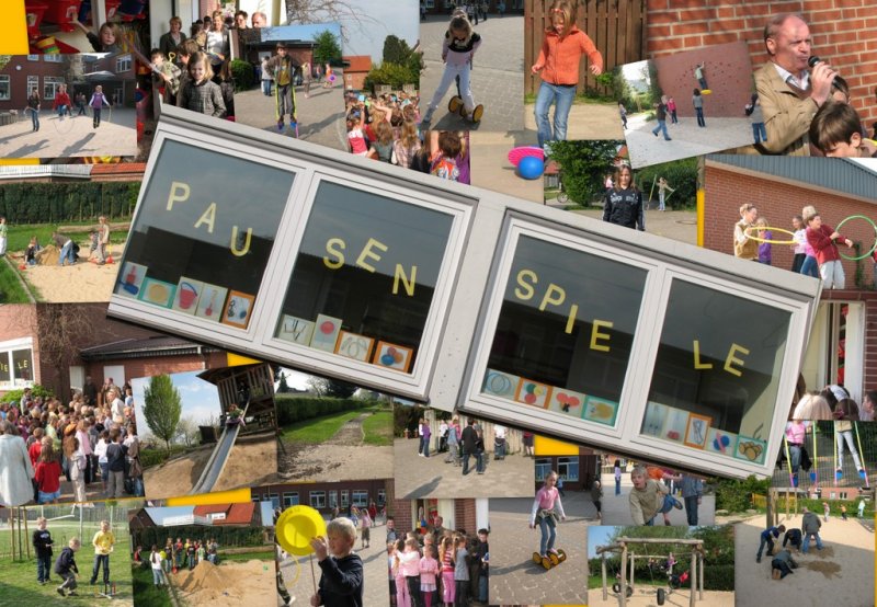Es ist soweit!: Pausenspielgeräte stehen den Kindern zur Verfügung