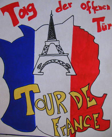 Die Hauptschule Alfhausen lädt ein zur „Tour de France“ am 9. Mai 2008