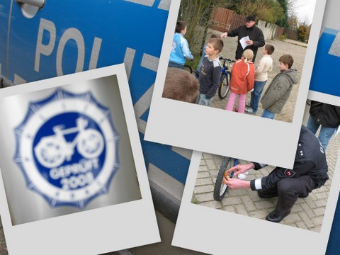 HALT! FAHRRADKONTROLLE! Polizei überprüft Verkehrssicherheit