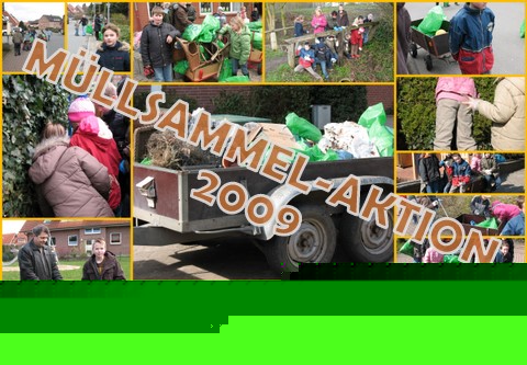 Müllsammel-Aktion 2009