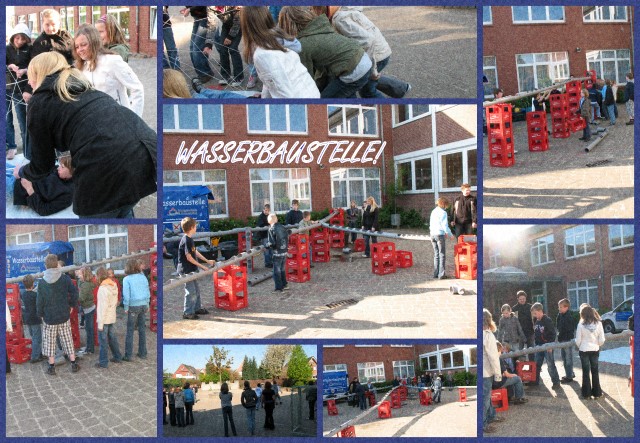 „Wasser marsch!“, …..