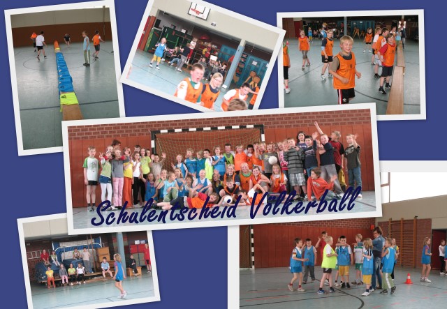 Spannendes Völkerball-Match – 4b gewinnt gegen starkes Team der 4a