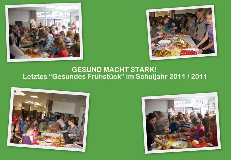 GESUND MACHT STARK! zum letzten Mal im Schuljahr 2010 / 2011