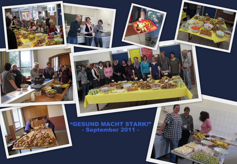 Erstklässler genießen erstmalig „Gesundes Frühstück“ an der Grundschule