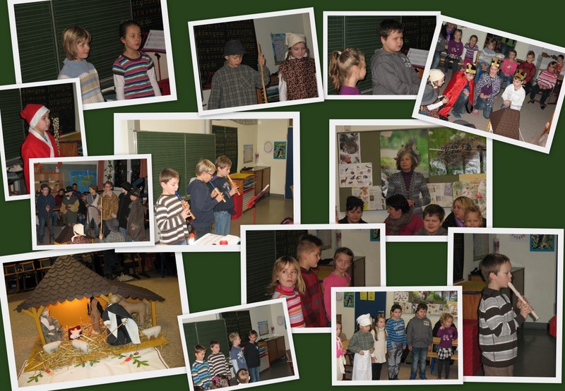 Adventsfeier der Klasse 2a