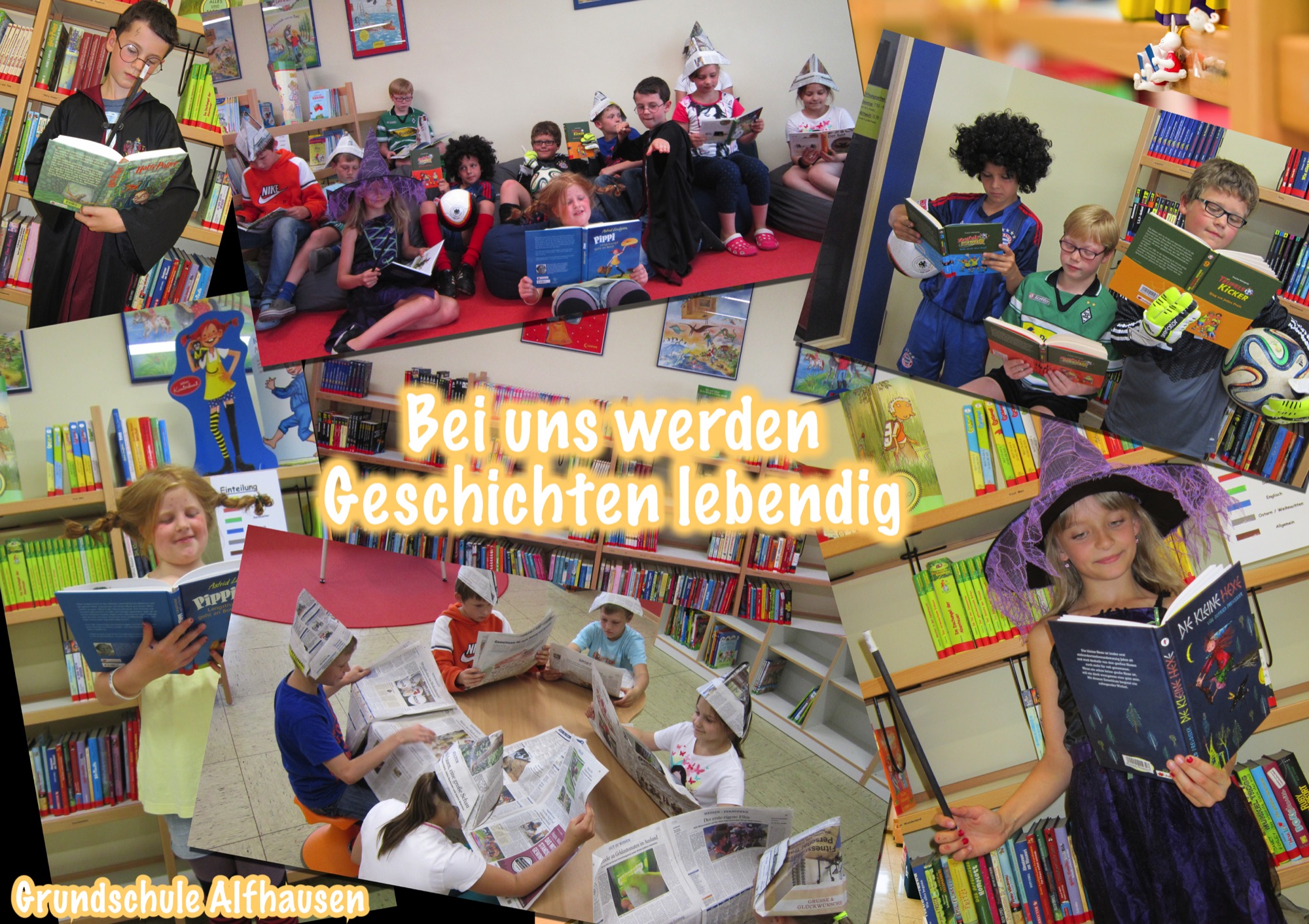 Neue Schulbücherei weckt Lesefreude in der Alfhausener Grundschule