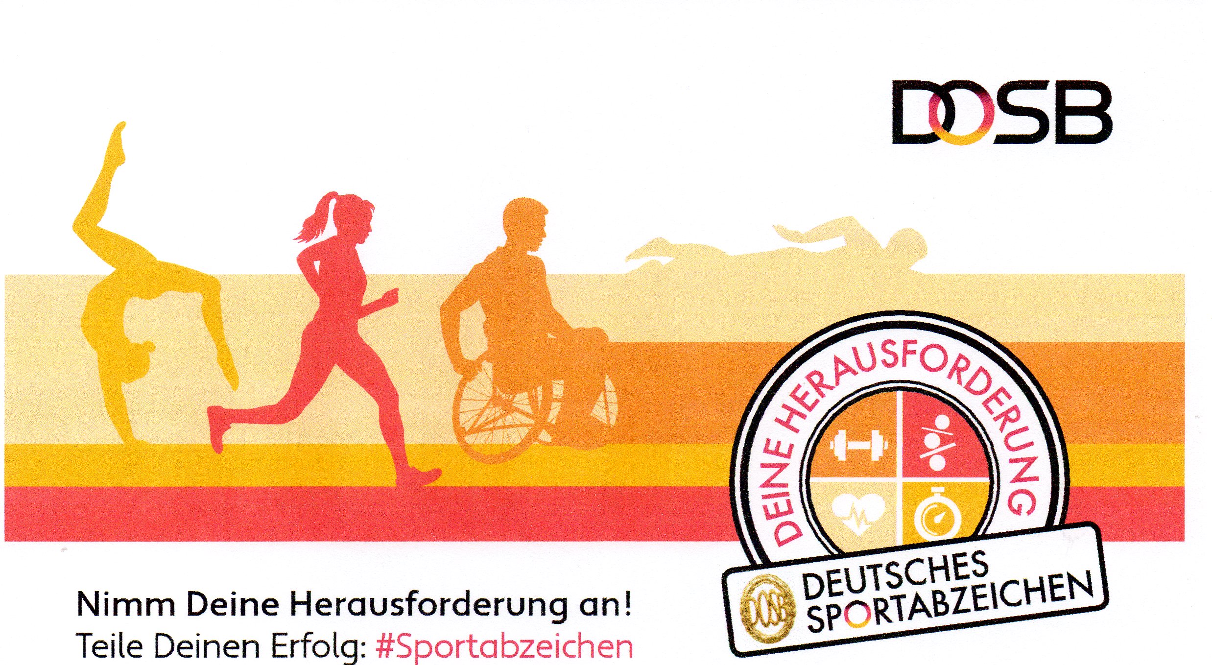 Kinder der 3. und 4. Klassen erhalten Sportabzeichen